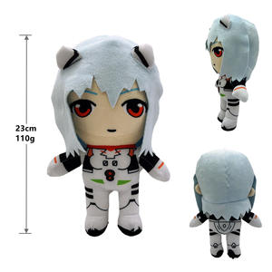 Ayanami <span class=keywords><strong>Rei</strong></span> personaje de dibujos animados Super suave juguete de peluche 11-30CM Unisex regalo de fiesta para niños venta al por mayor Airongle - Product Image 6