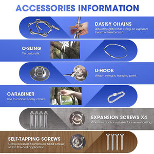 Columpio sensorial para niños, hamaca de columpio interior y exterior de alta calidad, gran oferta - Product Image 4