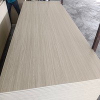 Contreplaqué HPL à grain de bois de 18mm 1220x2440mm contreplaqué laminé imperméable résistant au feu pour cuisine et laboratoire
