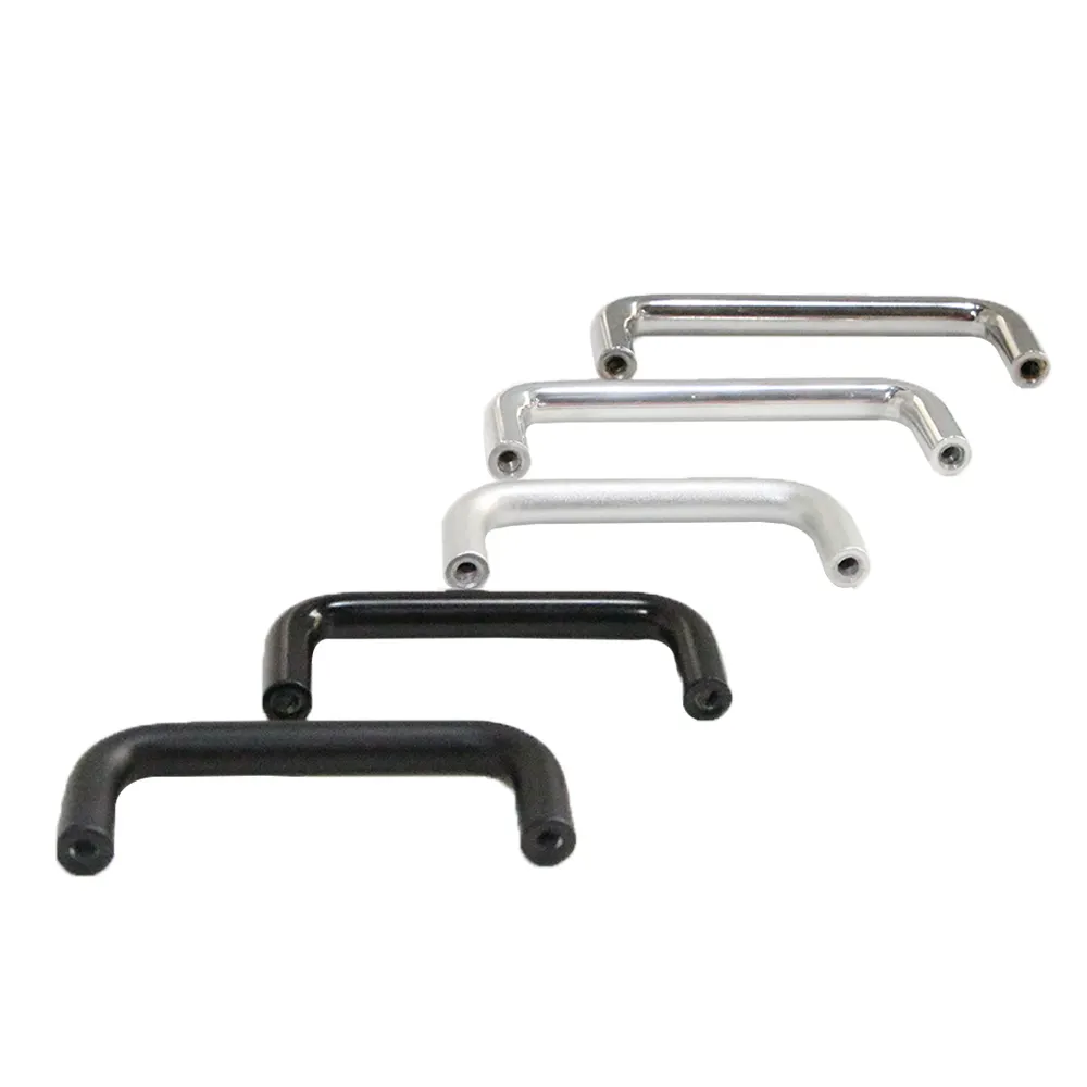 High Quality LS511 304 SS Door Handles Round U Shape Pull Handle for Industrial Rack