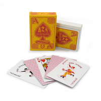 Cartes à jouer publicitaires brillantes effet lenticulaire Radium, résistantes au vent, style moyen-oriental, pour divertissement familial