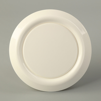 Grille de ventilation ronde et carrée en plastique avec roulement à billes électrique pour conduits d'air, OEM pour hôtels