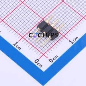 PZ254-1-03-Z-C Pin Header Through hole Component (THT),P=2.54mm Connector 1x3P 2.54mm Round Pin Through Hole - Product Image 2