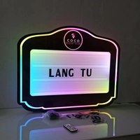 Panneau de messages LED pour boîte de nuit, bar, salon, événements et fêtes