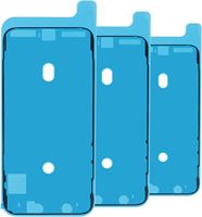 Autocollant adhésif étanche pour cadre d'iPhone 11-17 Pro Max Plus Mini, ruban de scellage LCD prédécoupé, pièces de rechange pour réparation mobile, vente en gros