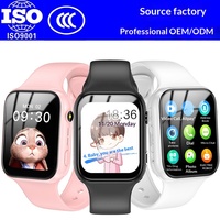 Jam Tangan Pintar Anak 4G Semua Operator Langsung dari Pabrik, Slot Kartu SIM, Panggilan Video, Dukungan Alipay, Penentuan Posisi GPS, Desain Persegi, Karbon