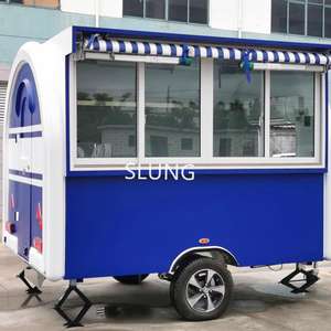 Remorques de concession alimentaire personnalisées SLUNG Kiosque Camion de nourriture/Caravane de camping-car de restauration rapide - Product Image 1