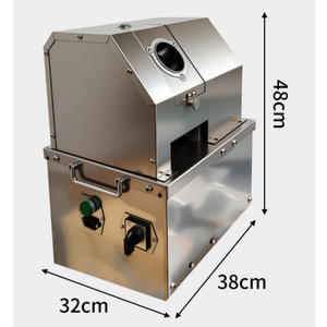 Extractor de Jugo de Caña de Azúcar Comercial de Acero Inoxidable de Alta Resistencia con Motor de 450W - Product Image 3