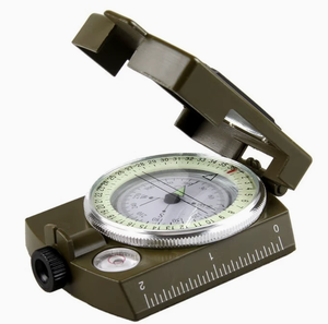 เข็มทิศโลหะ DF XC ขายดี อุปกรณ์ตั้งแคมป์กลางแจ้ง สีเขียว - Product Image 5