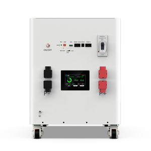 Batteria LiFePO4 32Kwh 51.2V 628AH Stile Verticale Bianca con Display LCD Touch da 4.3 Pollici JK V19 BMS per Energia Domestica - Product Image 3