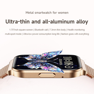 CD06 KM66 thông minh xem BT cuộc gọi huyết áp Oxy Màn hình thể thao tập thể dục Tracker Hot Bán la bàn vuông Relogio Smartwatch - Product Image 3