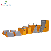 ZONWINXIN, suministro de fábrica, equipo de Parkour personalizado, deflector de trípode de goma pequeño de alta calidad, juego de equipo de Parkour para niños