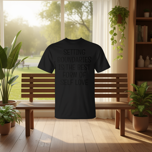 Establecer límites es la mejor forma de amarse a uno mismo - Camiseta - Product Image 3