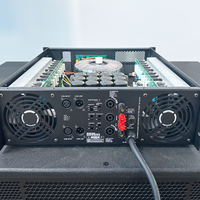 Amplificador Profesional de Clase H para Montaje en Rack 3U, 2*1100W, Bajo THD, Sonido Vocal Nítido para DJ, Actuaciones en Vivo, Altavoz
