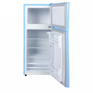 Энергоэффективный барный холодильник 90 л, двухдверный холодильник для дома