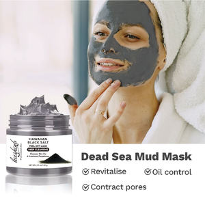 Vegan Refresh Hidratante de un solo uso Su logotipo <span class=keywords><strong>Jordan</strong></span> Importación Ingredientes Galones a granel Máscara de barro del Mar Muerto para el cuerpo facial de los ojos - Product Image 3