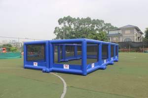 สนามเพนท์บอลเป่าลมคุณภาพสูง พร้อมตาข่ายสำหรับเล่นเพนท์บอล - Product Image 6