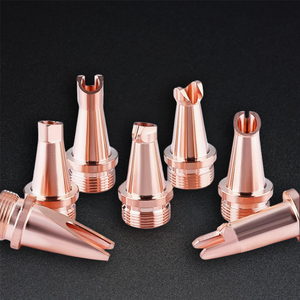 उच्च गुणवत्ता वाले लेजर DS-16 कॉपर नोजल हैंडहेल्ड वेल्डिंग हेड हाथ से आयोजित वेल्डिंग मशीन लेजर नोजल भागों - Product Image 3
