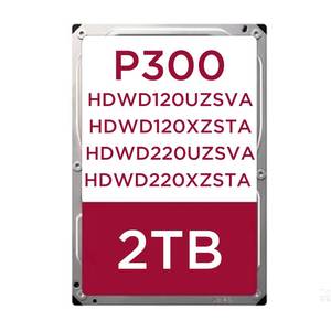 P300 2TB 7200RPM 64MB แคช ฮาร์ดดิสก์ไดรฟ์ SATA ขนาด 3.5 นิ้ว สำหรับเดสก์ท็อป รุ่น HDWD120UZSVA HDWD120XZSTA HDWD220UZSVA HDWD220XZSTA - Product Image 1