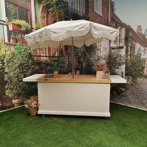 Custom Mobile <strong>Candy</strong> <strong>Cart</strong> Foldable Coffee <strong>Cart</strong> Street Coffee Bar <strong>Cart</strong> With Water System for Fast Food Snack Food Hotdog - Product Image 6