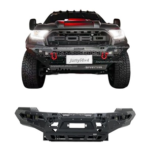 บาร์บูลดันชนหลังรถบรรทุก<span class=keywords><strong>4x4</strong></span>ซีรีส์ F16สำหรับ <span class=keywords><strong>Everest</strong></span> หรือ Ranger XLT XLS wildtrak Px4 T9 <span class=keywords><strong>2022</strong></span> 2023 2024 + กันชนหน้า - Product Image 1