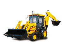 XG765E Backhoe Loader 7.4Ton Berat Operasi 74.5kW Mesin 0.9m³ Bucket Depan Kedalaman Penggalian Maksimum 4340mm 4WD