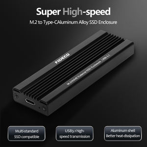 Sıcak satış muhafaza M.2 NVME SSD muhafaza USB <span class=keywords><strong>3.2</strong></span> Gen 2 sabit disk muhafaza M.2 NVMe SSD durumda - Product Image 3