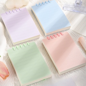 Lá lỏng lẻo xoắn ốc ràng buộc 60 tờ xoắn ốc Túi máy tính xách tay sổ cái mini A7 Túi cuốn sách từ bộ nhớ di động cao vẻ đẹp máy tính xách tay - Product Image 2