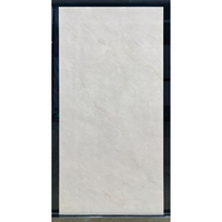 Carreaux de porcelaine modernes à motif marbré 600x1200mm 10mm d'épaisseur surface brillante antidérapante résistante à l'usure pour murs et sols de salle de bain