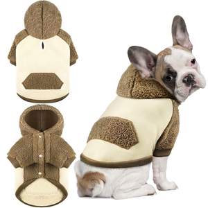 Thick Warm Winter Windproof <b>Hoodie</b> Thermal Coat Doggie Jacket Puppy Outfit <b>Dog</b> Clothes - Product Image 1