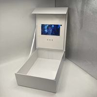Kotak Hadiah Video Universal Layar LCD Daur Ulang Kotak Bunga Mawar