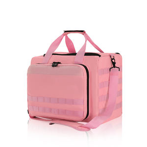 Rose Camo Tactique Pistolet Cas Duffle Sac Hommes Étanche Épaule Messenger Sac 6x Magazine Fente pour Formation Tir - Product Image 2