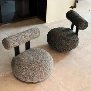 Nordique Moderne Designer Salon Canapé Crème Style Lumière De Luxe En Bois Massif Loisirs Chaise <span class=keywords><strong>Internet</strong></span> Célébrité Meubles De Maison - Product Image 4