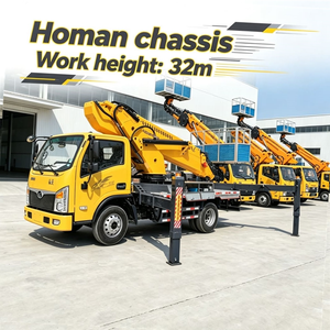 Aerial Work Platform Bucket Truck 32m Telescopic Truck Mounted Aerial Working Platform - Product Image 1
