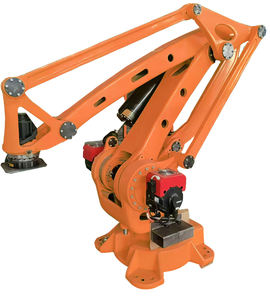 Pommes de terre pommes oranges oignons légumes fruits cadre boîte carton emballage bras robot palettisation machine palettiseur automatique - Product Image 6