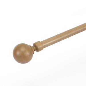 Set di Aste per Tende Singole Economiche, Estensibili e Regolabili <span class=keywords><strong>in</strong></span> <span class=keywords><strong>Legno</strong></span>, Stile Art Déco per Finestre di Casa - Product Image 2