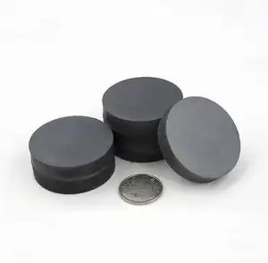 Cheap Price 20 x 3 mm Ceramic Disc Magnet Y30 Ferrite Black Refrigerator Magnet Round Crafting Magnets