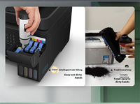 Impresora de Inyección de Tinta a Color A4 E-P L5298, Multifuncional para Hogar y Oficina, con Interfaz USB para Impresión, Copia, Escaneo, WiFi y Fax