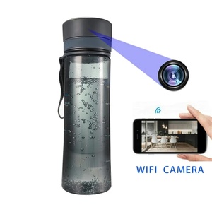 กล้องถ่ายรูปแบบแก้วน้ำพร้อม Wi-Fi เซ็นเซอร์ CMOS ความละเอียด 1080P ไมโครโฟนในตัว และระบบมองเห็นในเวลากลางคืน - Product Image 1