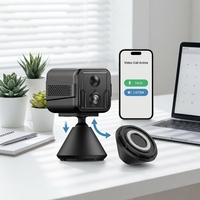 Kamera CCTV Mini 360 Keamanan Pintar Sensor CMOS Kompresi H.264 Resolusi 2MP Garansi 1 Tahun dengan Mic Terintegrasi O-KAM