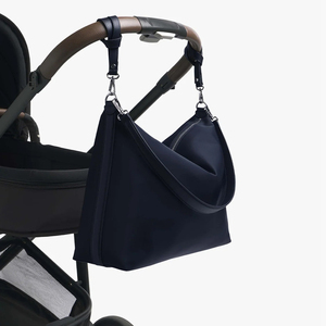 Bolso de Hombro Azul Marino de Nailon, Gran Capacidad, Estilo Minimalista, para Mujer, Diseño Personalizado, Venta al Por Mayor, BSCI - Product Image 3