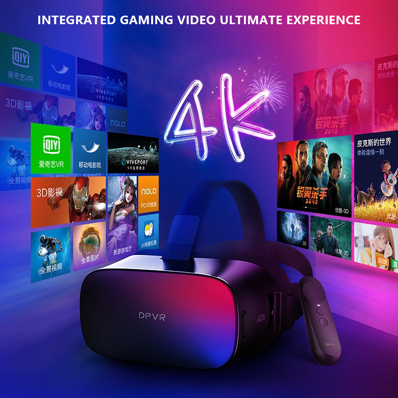 DPVR E4: Gaming PC VR Headset