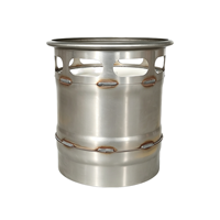 Filter Partikel Diesel DPF Efisiensi Tinggi Dinex 2AI005 2192100R 2326074 2410280 untuk Truk DAF XF106 CF