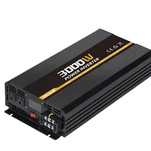 공장 도매 오프 그리드 3000 와트 인버터 순수 사인파 DC AC 전원 인버터 12v 110v