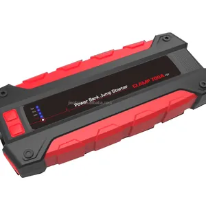 Draagbare Auto Accu Starter 1000a Jump Box Batterij Powerbank 20000Mah Jumper Kabel Auto Acculader Auto A Bateria