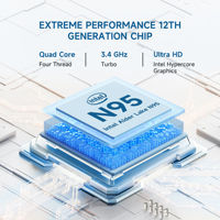 Ordinateurs portables Alldocube GTBook14, PC personnalisé de haute qualité, 14 pouces, Intel N95, DDR4 16 Go, 512 Go SSD, Windows 11, ordinateur portable pour jeux MSI