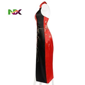 Costume de cosplay de perruque Qipao d'Ada Wong de <span class=keywords><strong>Resident</strong></span> <span class=keywords><strong>Evil</strong></span> 4 Remake, tenue de performance sexy chinoise pour femmes - Product Image 2