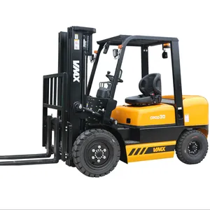 Vmax melhor qualidade 3 ton diesel empilhadeira com garfo empilhadeira peças sobressalentes