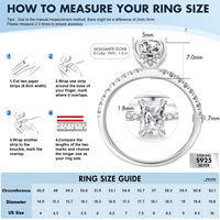 Solide Ensemble de Bijoux de Fiançailles en Argent Sterling 925 Moissanite Diamant de Laboratoire Plaqué Or 14K pour Mariage Cadeaux Alliance VVS pour Femme