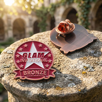 Pins de revers personnalisés en émail, en alliage de zinc, avec logo de marque, badges personnalisés pour cadeaux d'entreprise et souvenirs d'événements